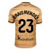 Real Sociedad Brais Mendez #23 Borte Drakt 2024-25 Kortermet